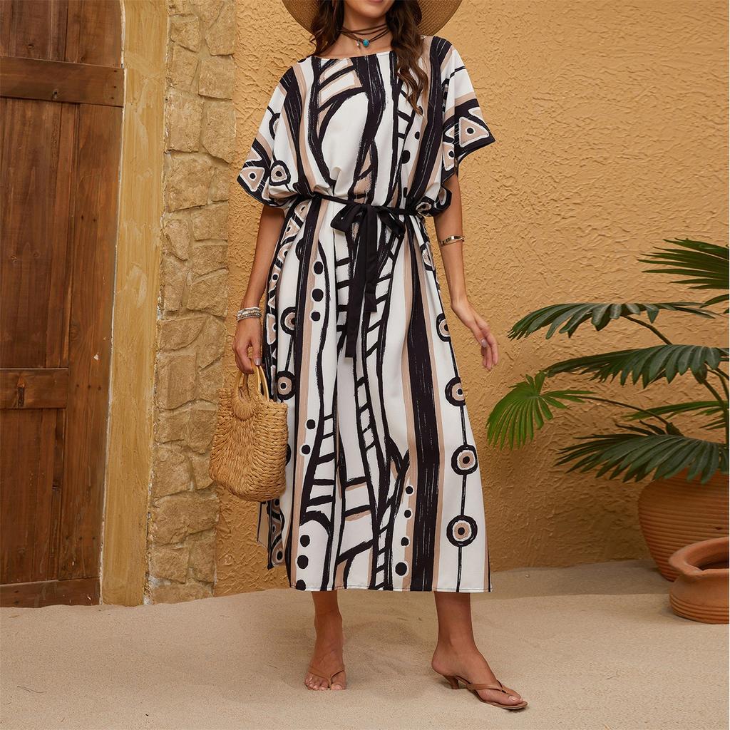 Damen Lose Strand Cover Up Robe Urlaub Sonne Shirt Cover Up