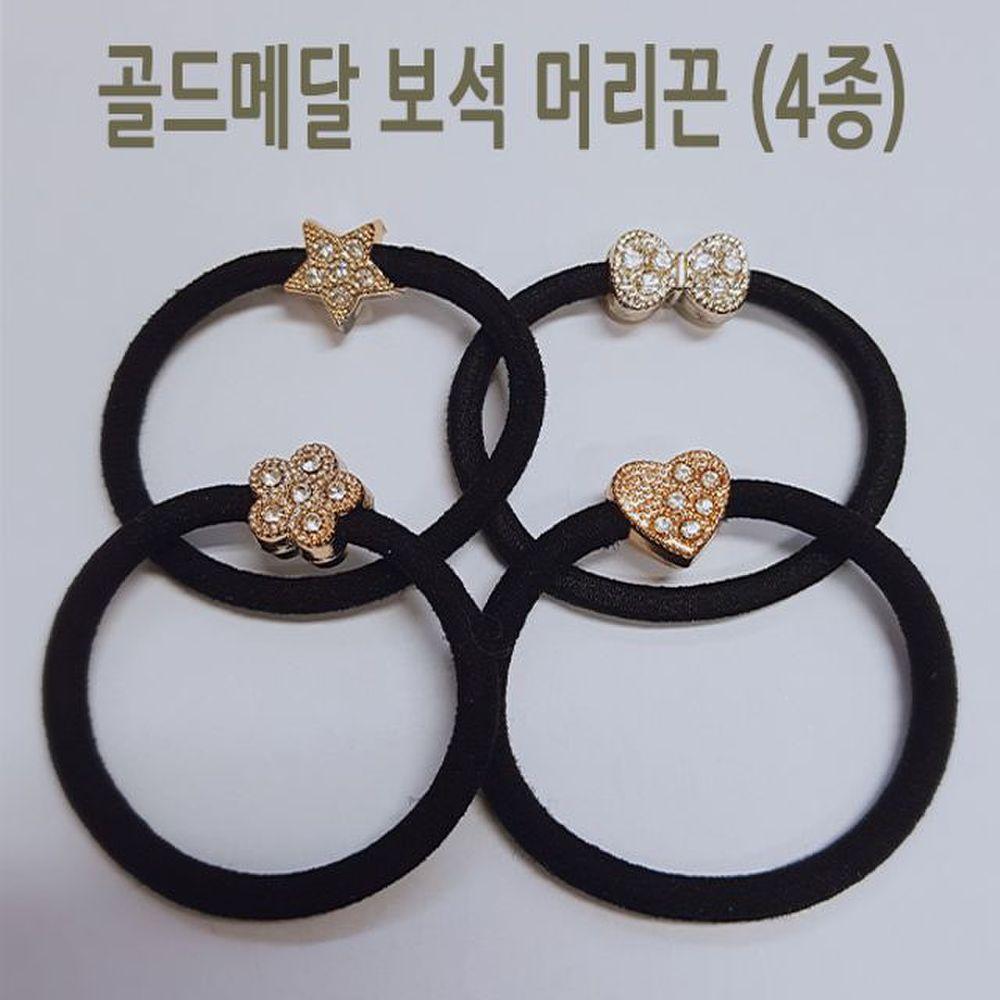 

Золотая медаль Ювелирные изделия Повязка на голову с драгоценными камнями 4 шт.