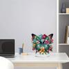 Round+Special Shape Diamond Painting Tabletop Ornaments Kit Butterfly Diamond Painting Desktop Ornaments Kit for Adults Beginner