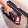 Miffy Luggage Name Bag Suitcase TPU with Name School Bag Luggage Suitcase Name Loss Business Cute Character Tag, Tag, Tag, Tag, Card, Tag, Tag,