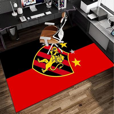 Fußballverein Wappen Löwe Büro Teppich Stuhlmatte, Spielteppich, Geeignet für Eingangsbereich, Schlafzimmer, Wohnzimmer, Schreibtisch, Weihnachtsgeschenk
