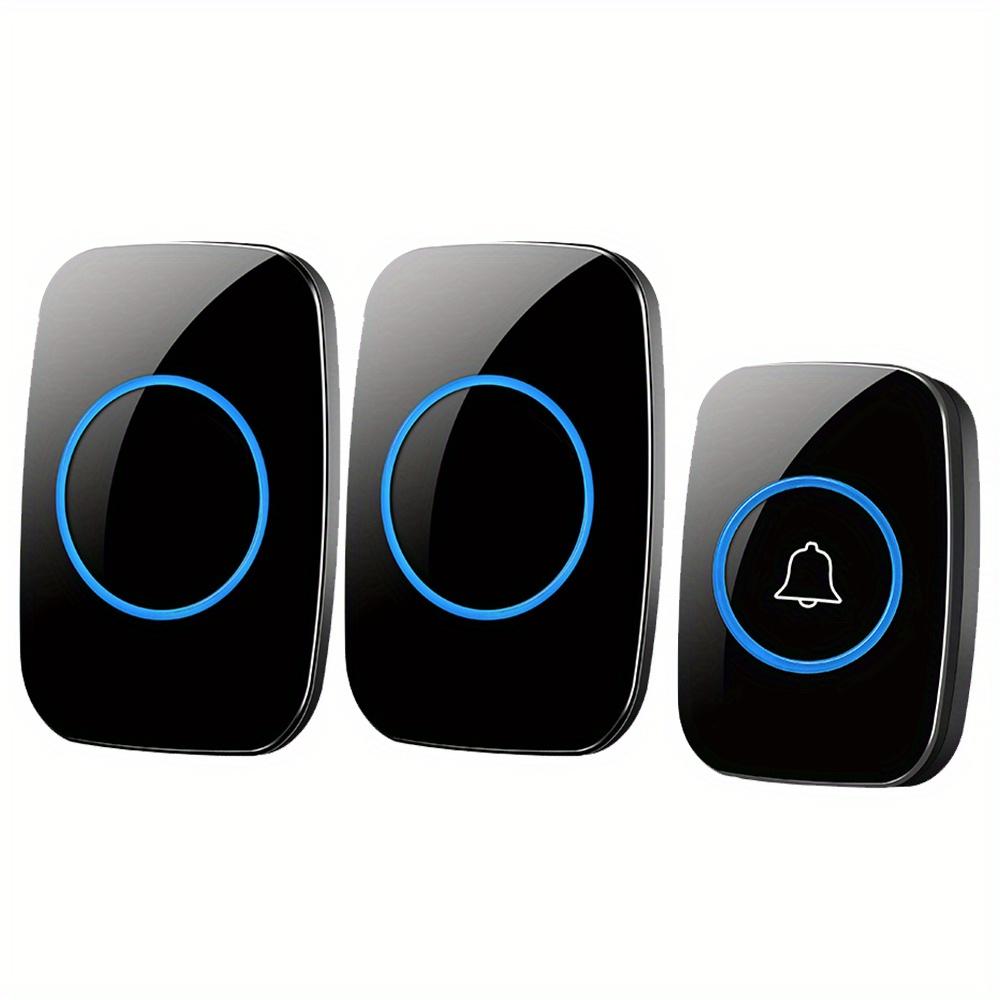 

1 кнопка 2 приемника, беспроводной дверной звонок с эффективной дальностью 300 метров, вставной дверной звонок, светодиодный индикатор, 5-уровневая регулировка громкости, 60 мелодий. 1 button 2 receivers чёрный