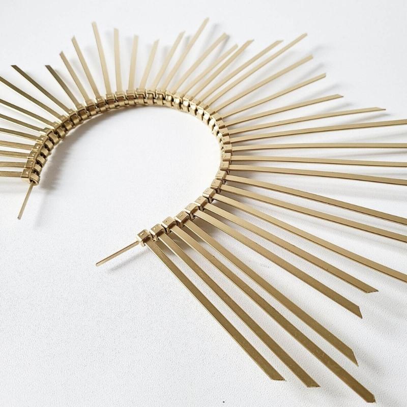 Women Head Jewelry Stylish Sun Headband Fashionable Headpiece Elegant Headpiece Alloy Material for Parties and Weddings