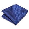 Men's Striped Jacquard Pocket Square for Weddings and Business Suits