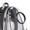 Backpack,Expandable Cat Backpack, Transparent Clear Lightweight Ventilation Pet Carrier for Small