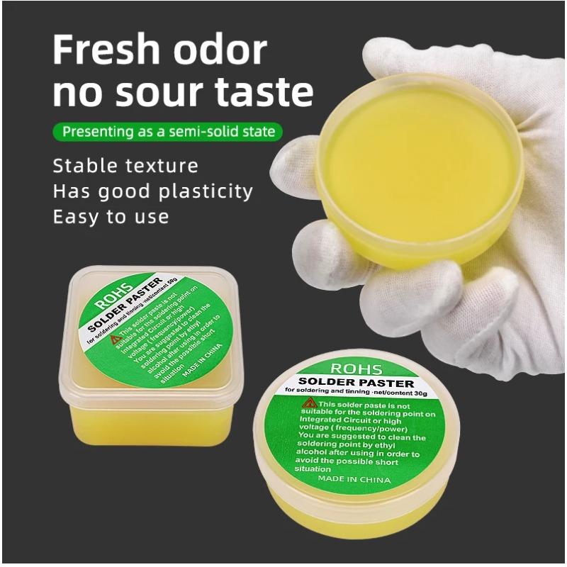 Solder Paste Rosin Flux Rosin Paste Soldering Flux for Electronics No Clean Flux for Soldering Electronic Circuit Boards
