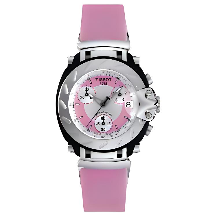 Tissot T Race Quartz Movement 100m Water Resistance Women's Watch 32.6mm Pink Watch Dial T011.217.17.331.00