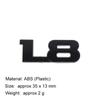 3D Premium ABS Car Sticker 1.8 Letter Body Emblem Decal Exterior Decoration
