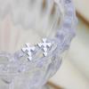 Women's Daily Accessory Heart Cross Earrings