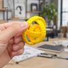 Home Office Stress Reliever 3D Printed Spinning Gear Fidget Toy, Relief Rotating Ring Gadget Sensory Decompression Desk Toy for Kids Adults