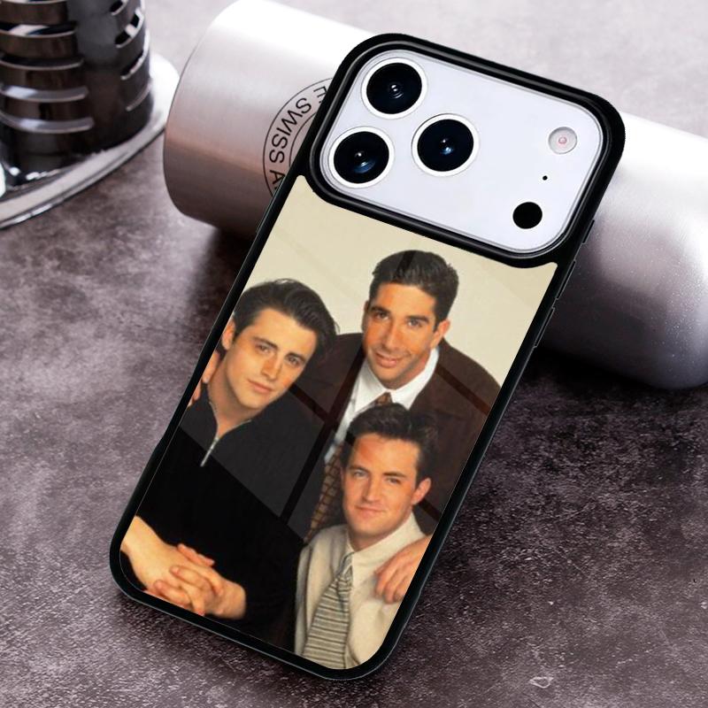 friends TV series Chandler Collage Phone Case for iPhone 17 16 15 Pro Max Air 14 13 12 11 Plus Shockproof Cover