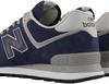 Кроссовки New Balance 574 Core navy с белым