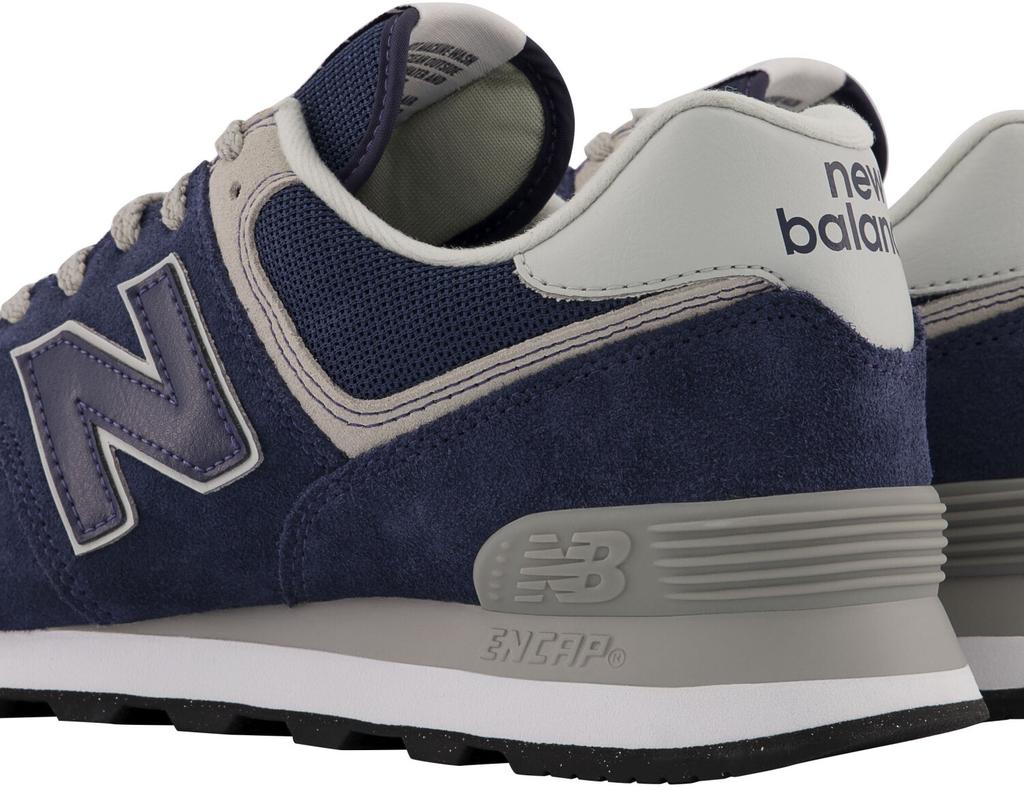 Кроссовки New Balance 574 Core navy с белым