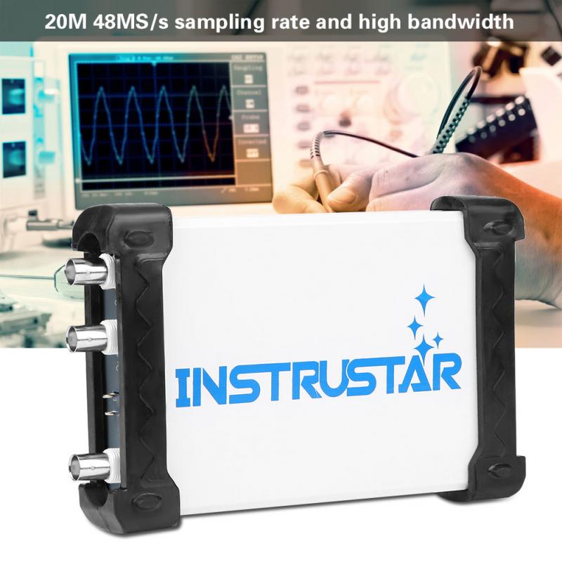 Buy INSTRUSTAR ISDS205B USB Oscilloscope 20M 48MS/s+Signal Generator