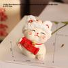 Xian Lion Money-Bringing Cat Small Decorative Piece Cute Creative Home Office Desk Vehicle Decoration Set