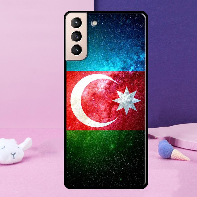 Azerbaijan Flag Phone Case For Samsung Galaxy S25 Ultra S24 Ultra S9 S10 S20 S21 S22 Plus S23 S24 FE Cover