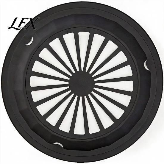10 Inch Plate Stabilizers Plastic Paper Holders, with Snap Groove Design, Reusable Convenient Party Organizers Durable PP Plates, for Outdoor Cookouts