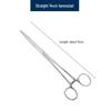 Stainless Steel Hemostatic Forceps Tweezers with Straight/Curved Tips & Needle Holder for Pet and Fishing Hook Removal