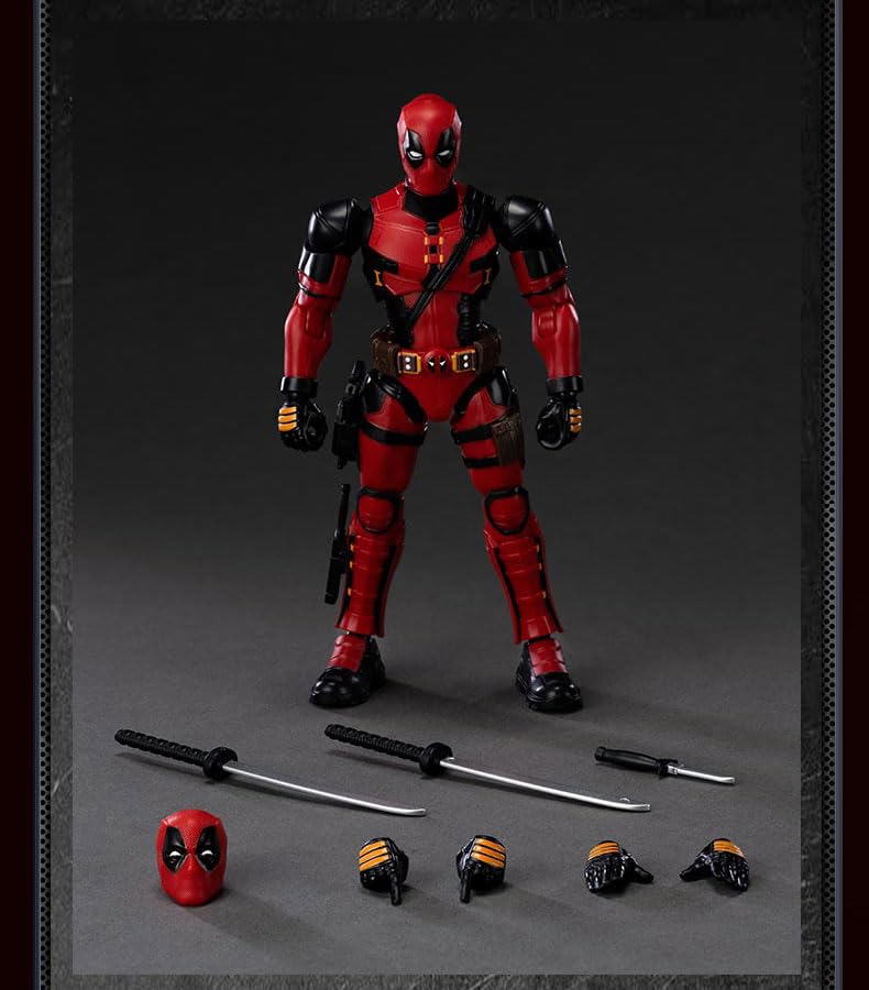 Blokees Marvel CC04 Deadpool ABS Resin Assembled Plastic Model