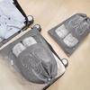 Non-Woven Shoes Bag Waterproof Dustproof Travel Bag Portable Drawstring Bag For Shoes Storage