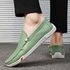 Günlük Deri Ayakkabılar Erkek Yeni Sezon Her Şeye Uyumlu Erkek Şık Loafer'lar Lüks Marka Erkek Slip-on Ayakkabılar Deri Açık Hava Yürüyüş Ayakkabıları