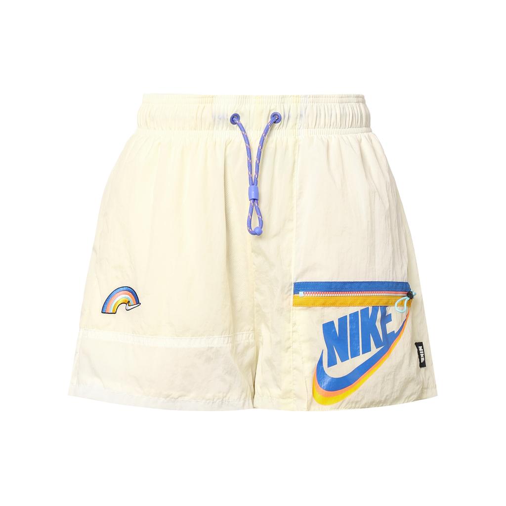 New Nike Women's Nsw Icon Clash Short Off White DJ5376-111