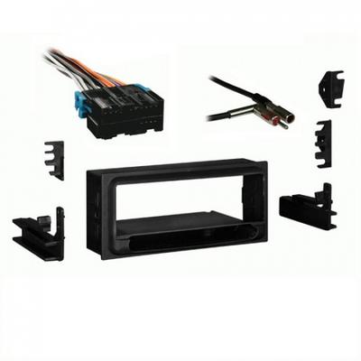 Fits Pontiac TransSport 1997-1999 Single DIN Harness Radio Tall Dash Kit