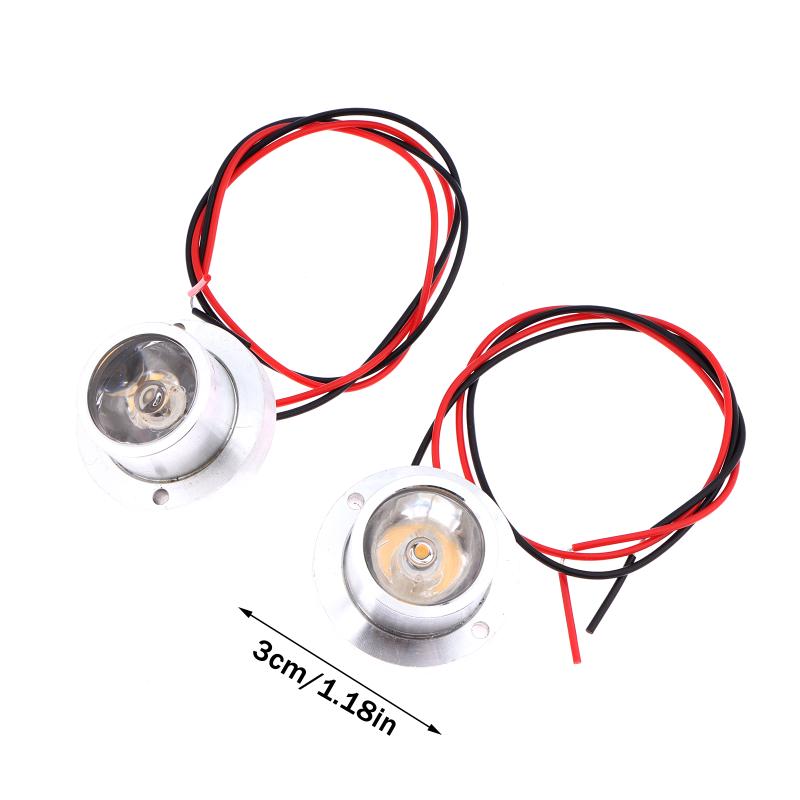 Energy Saving 1W LED Spotlight DC5V 12V 24V Embedded Recessed Light for Commercial Display