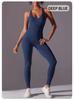 Damen Fitness Sets, Damen Yoga Kleidung, Sportbekleidung, Damen Sport Overalls, Dehnbare Fitnesskleidung, Sexy Tanktop Stil Overalls