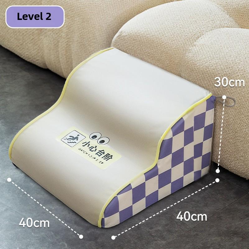 

Корейская версия Fresh Pet Складная банка для хранения Три ступени Собака Нескользящая на диване Лестница для лазания Кровать-ступенька Принадлежности