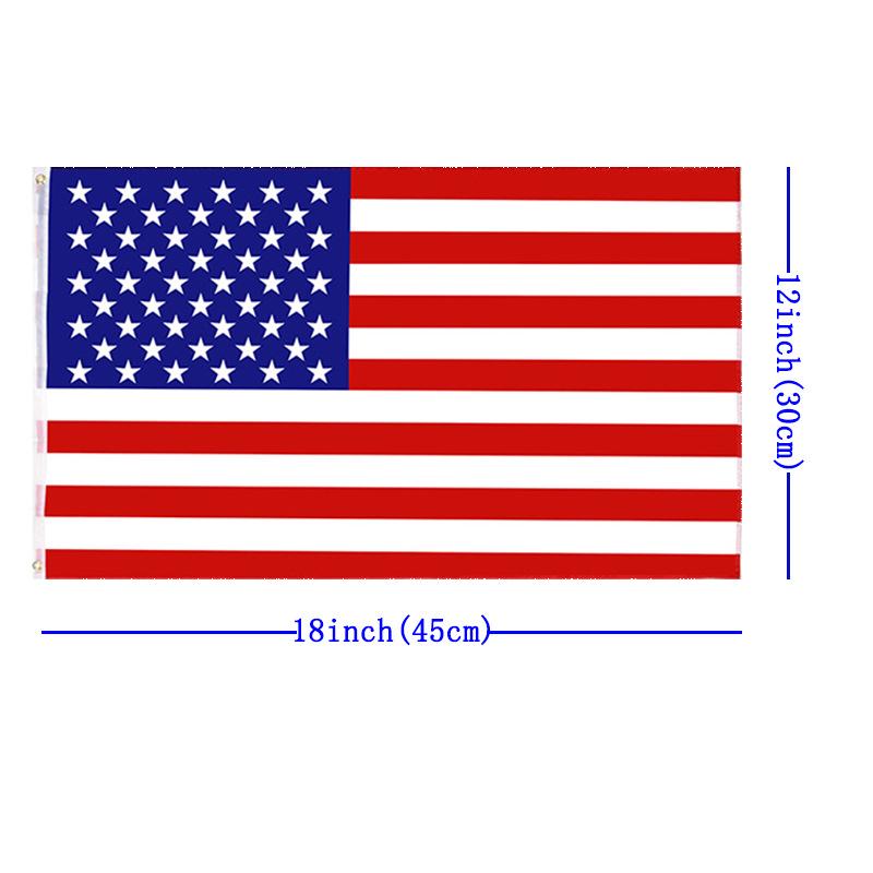 Embroidered National Flags 90x150cm - Wall Hangings, Capes & Car Flags for USA & Various Countries
