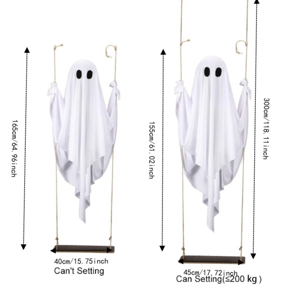 Sterowany pilotem Halloweenowy Wiszący Duch Duży Duch Huśtawka Impreza