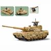 413Pcs New Military Ztz-100S Mbt Bricks Main Battle Tank Model Building Blocks Sets Educational Toys For Children