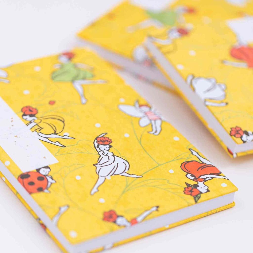 Haibara Red Stamp Book and Insect Masukoeri x Haibara Collaboration Product Flower and Insect Arabesque (Flower Arabesque)