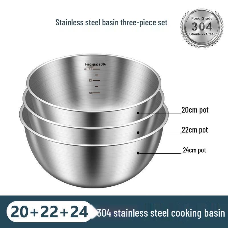 

HANDUNYOU Stainless Steel Kitchen Basin Set