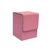 Fashion PU Leather Card Deck Box Flannel Collection Window Collection Box Game Card Organizer Children