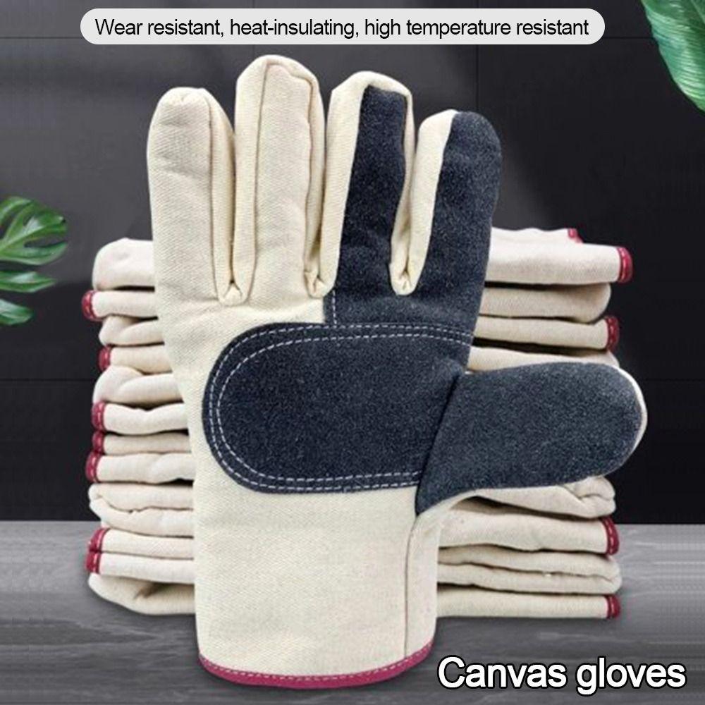 Canvas Labor Gloves Wear Resistant Mechanic Glove New Safety Gloves