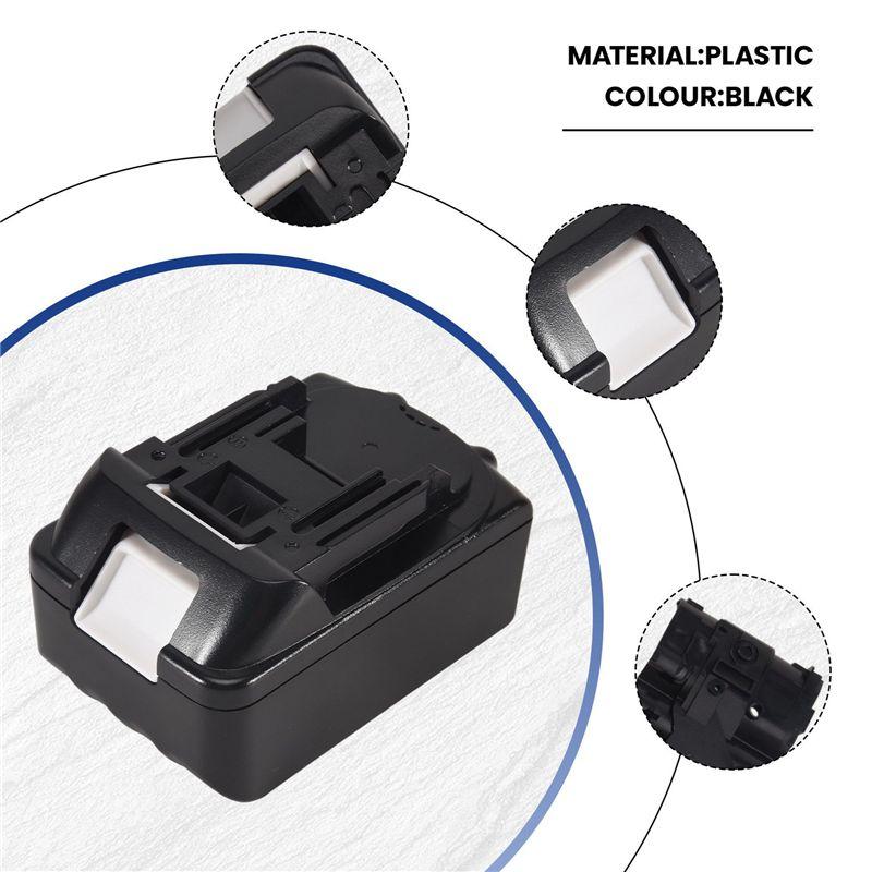 ABJI-5X BL1830 With Li- Power Tools Battery Case Replacement For 18V BL1840 BL1850 Plastic Shell