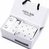 Gift Box Five-Piece Tie Men'S Formal Wear Business Casual Wedding Groom Bow Tie Square Scarf