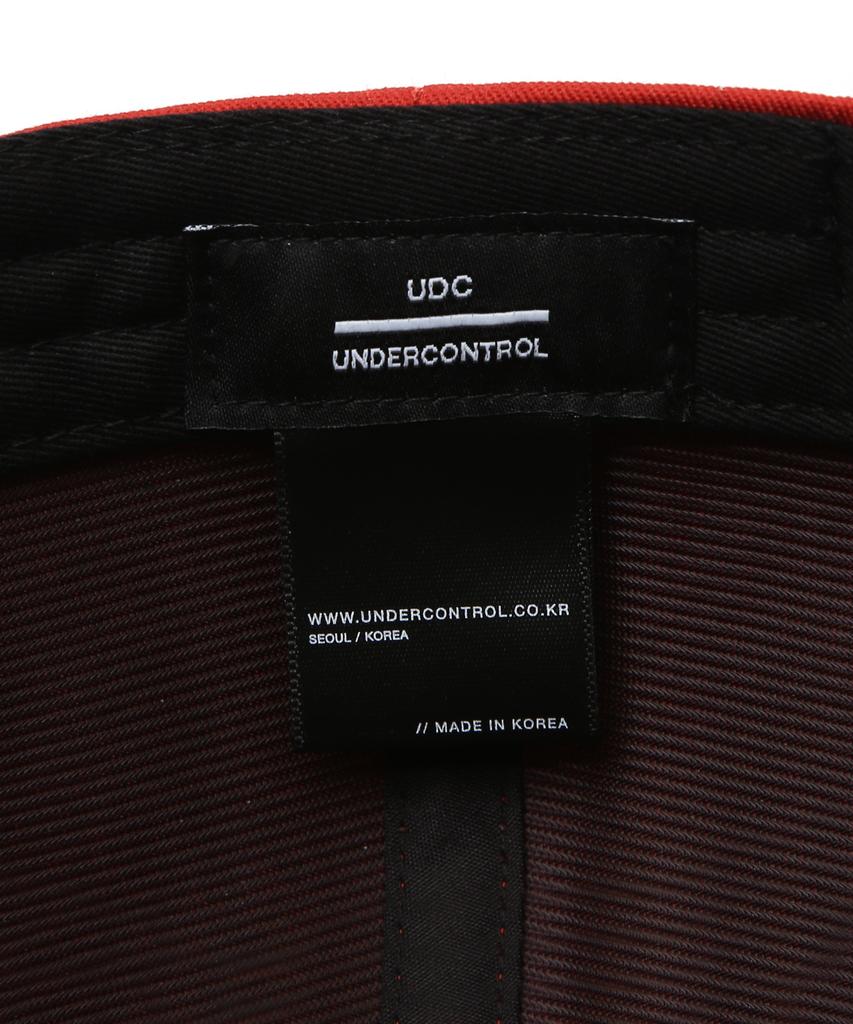 Eondeokeonteulol Cotton Logo Ball Cap Box Label / Hard Top B B / Red
