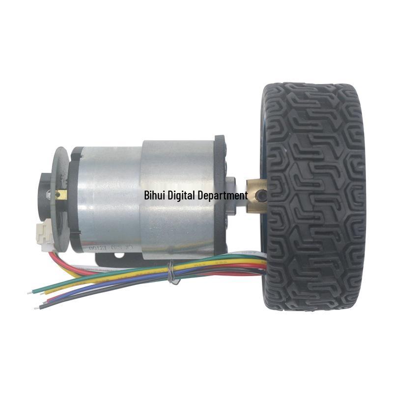 JGB37-520 Hall Encoder DC Gear Motor for 4WD Balance Smart Car, 6V-12V