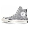 Womens Chuck 70 'Black Silver' (women's Sizes) Black / Silver Canvas Shoes 563831C