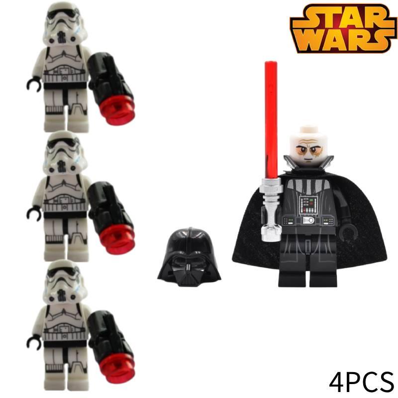 Star Wars Building Blocks Clone Trooper Mini Figure Small Granule Bricks