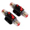 Car Circuit Breaker Manual Reset Circuit Breaker with Manual Reset Fuse Holder 12-24V Inline