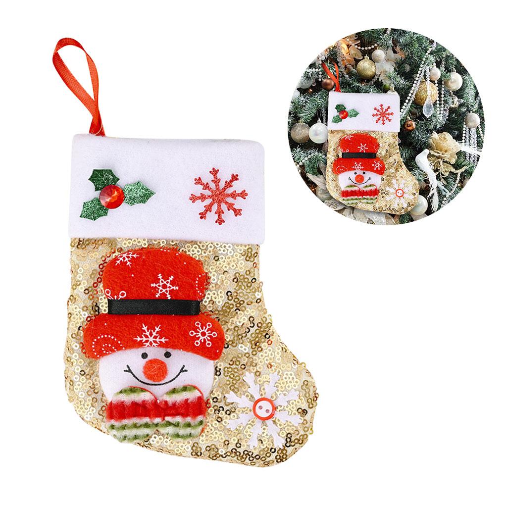 1/3PCS Christmas Glove Tableware Bag Holder Fork Spoon Pocket Cutlery Pouches