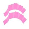 Silicone Webbed Gloves Swimming Training Equipment Pink Blue Yellow Gear Swim
