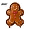 Christmas Party Food Prep Mini Pie Mold for Hand Pies, Holiday Gingerbread Man House Santa Claus Dough Stamp Baking Press Tools Pastry Cookies,