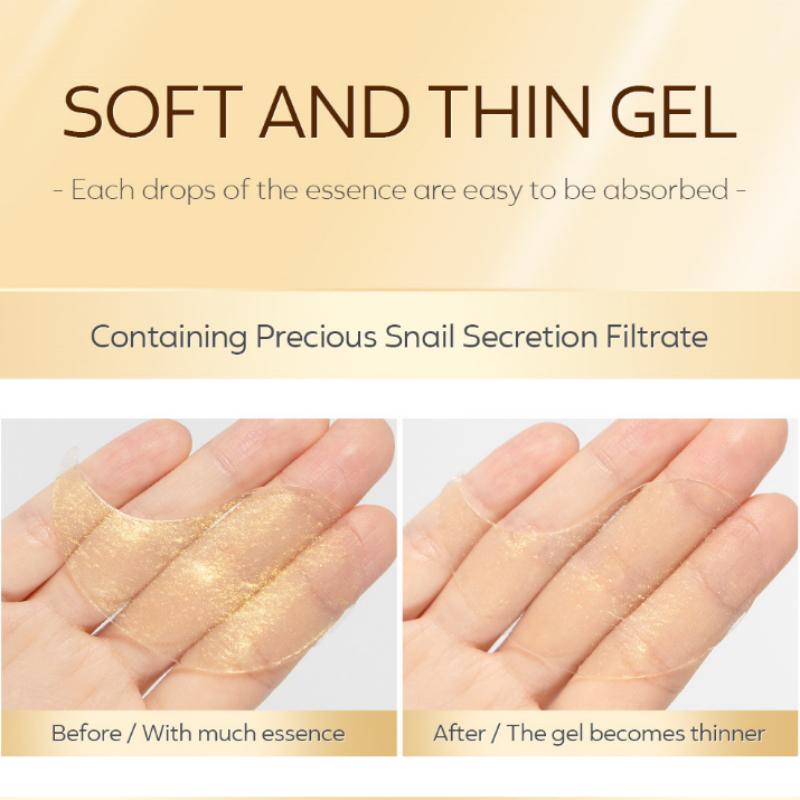 50PCS Masque Yeux Hydratant Or Hydratant Masque Yeux Hydratant Atténuation des Cernes Patchs Yeux Poches Sous les Yeux Raffermissement Patch