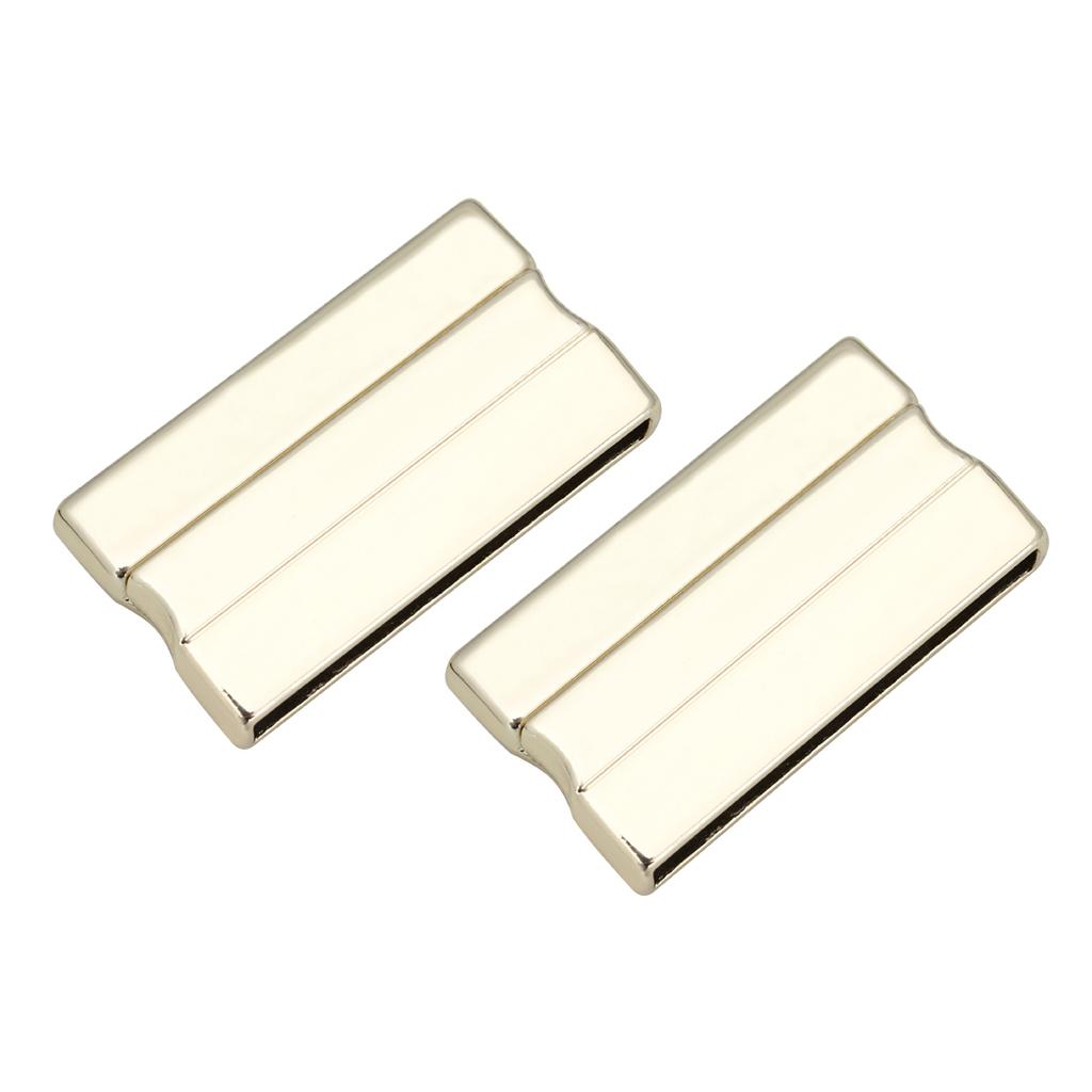 5-10pcs/lot High Quality Alloy Magnetic Buckles Flat Leather Rope Connectors Clasps For DIY Bracelet Necklace Making Accessories