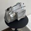 New transparent locomotive pain bag, two-dimensional cm baby bag, stent, light sign, shoulder messenger bag, large-capacity pain bag.
